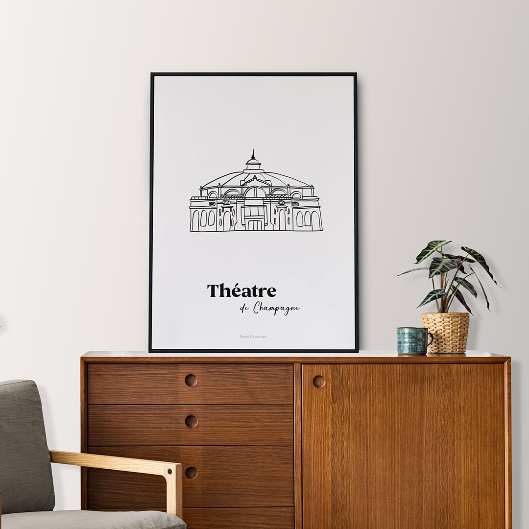 Affiche Théatre de Champagne – Image 3