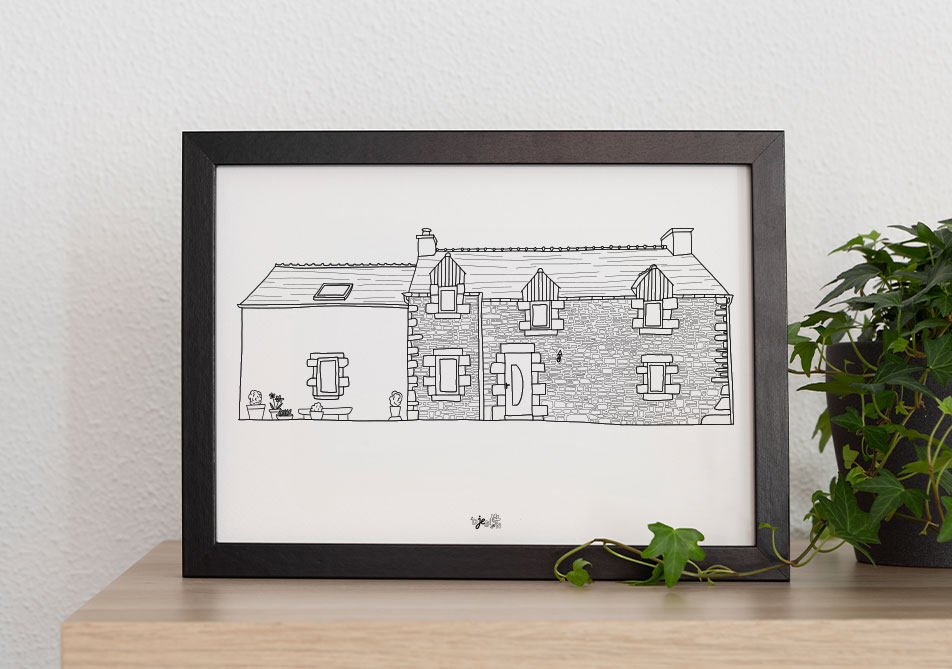 Créez une illustration unique pour votre intérieur