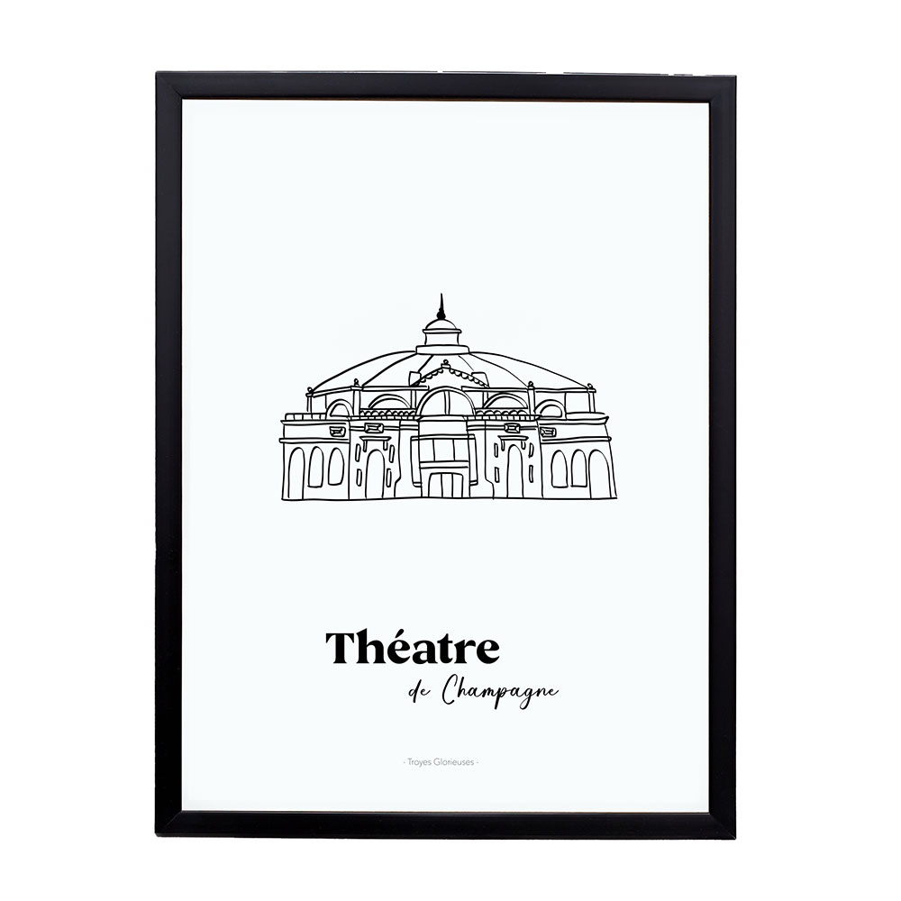 Affiche Théatre de Champagne