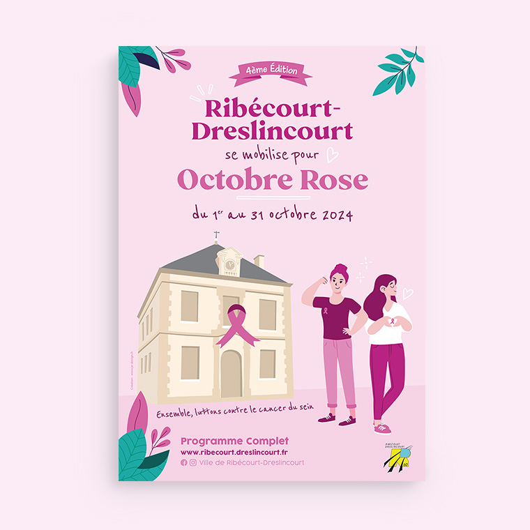 Octobre Rose – Mairie de Ribécourt-Dreslincourt